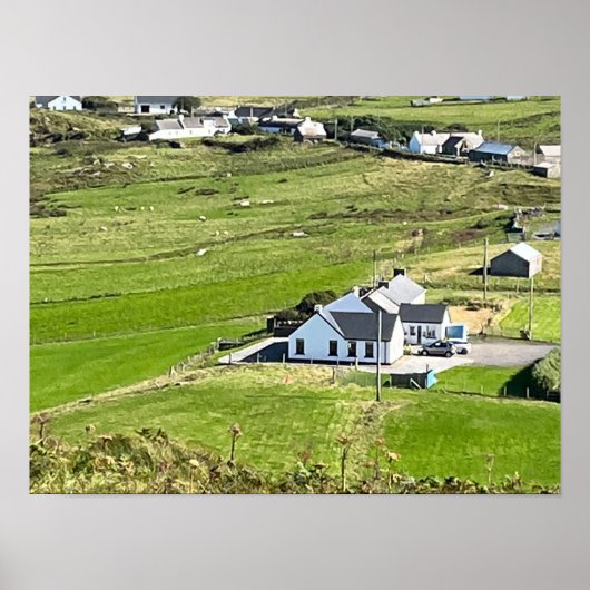 Ardmalin Malin Head County Donegal Ierland Europa Poster (Voorkant)