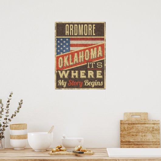 Ardmore Oklahoma Poster (Keuken)