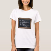 Ardoise 08 Cezanne's Quote T-shirt (Voorkant)