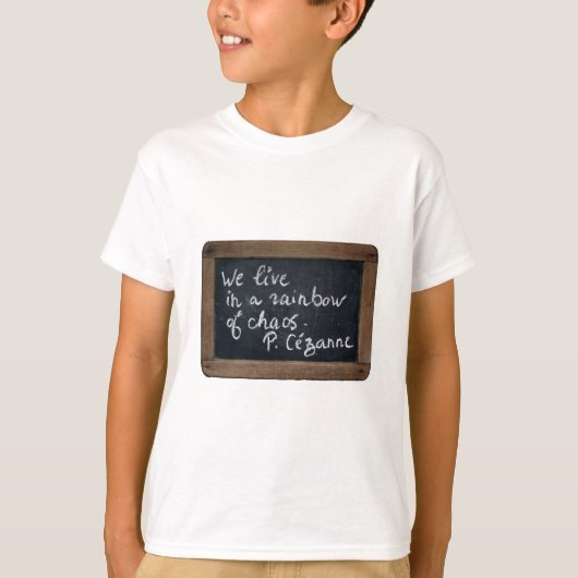 Ardoise 08 Cezanne's Quote zweet shirt (Voorkant)