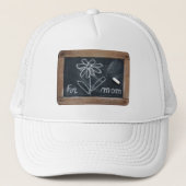 Ardoise 10 Flower for Ma Trucker hat Pet (Voorkant)