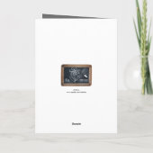 Ardoise 10 Vloer voor mam Vinatge School Slate C Kaart (Achterkant)