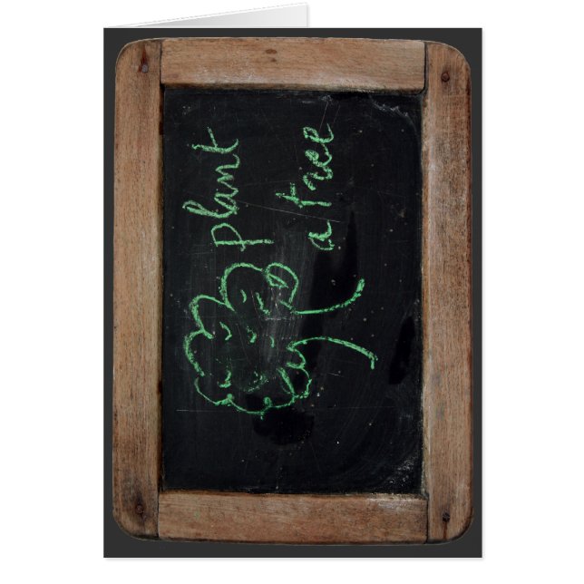 Ardoise #12 - Plant een boom (Voorkant)