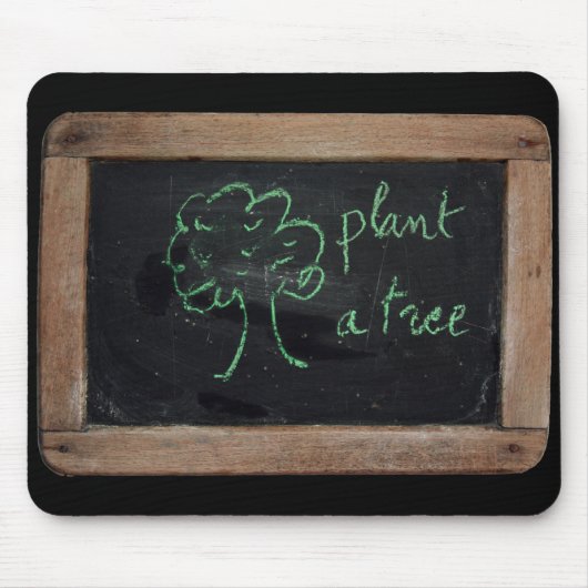 Ardoise #12 - Plant een boom Muismat (Voorkant)