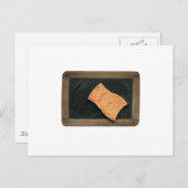 Ardoise Passer l'éponge Vinatge School Slate postC Briefkaart (Voorkant / Achterkant)