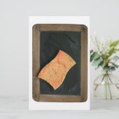 Ardoise Passer l'éponge Vintage School Slate S Briefpapier (Staand voorkant)