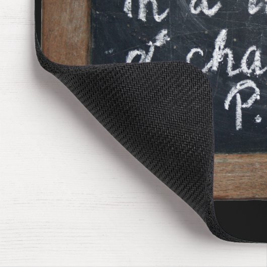 Ardoise Rustic School Slate Cezanne's Quote MouseP Muismat (Hoek)