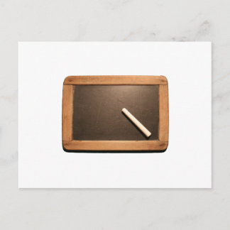 Ardoise  School leisteen met krijt briefkaart