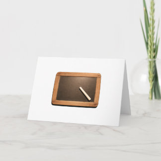 Ardoise  School leisteen met Krijt Groet C Kaart