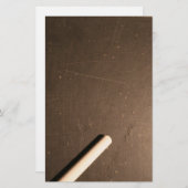 Ardoise Vintage School Slate Chalk Stationery 1 Briefpapier (Voorkant / Achterkant)