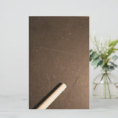 Ardoise Vintage School Slate Chalk Stationery 1 Briefpapier (Staand voorkant)