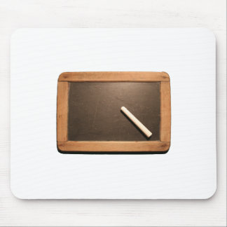 Ardoise Voeg jouw tekst  Schoolslate MouseP toe Muismat