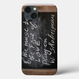 Ardoise - W. Shakespeare's Quote - iPhone 13 Hoesje