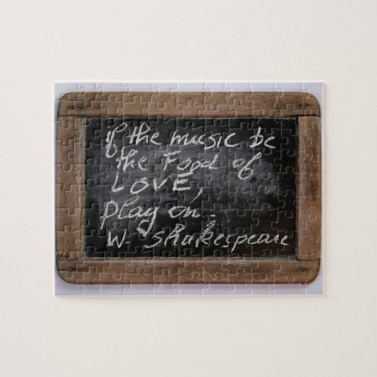 Ardoise - W; Shakespeare's Quote - Legpuzzel (Horizontaal)