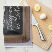 Ardoise - W. Shakespeare's Quote - Theedoek (Quarter Fold)