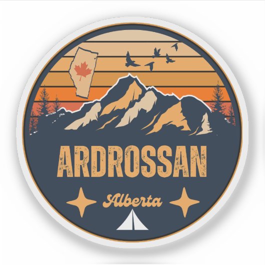 Ardrossan, Alberta Sticker (Voorkant)