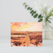 Ardrossan Beach Sunset, Scotland Briefkaart (Staand voorkant)