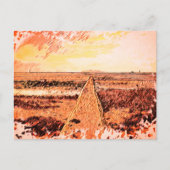 Ardrossan Beach Sunset, Scotland Briefkaart (Voorkant)