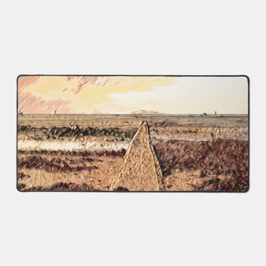 Ardrossan Beach Sunset, Scotland Bureaumat (Voorkant)