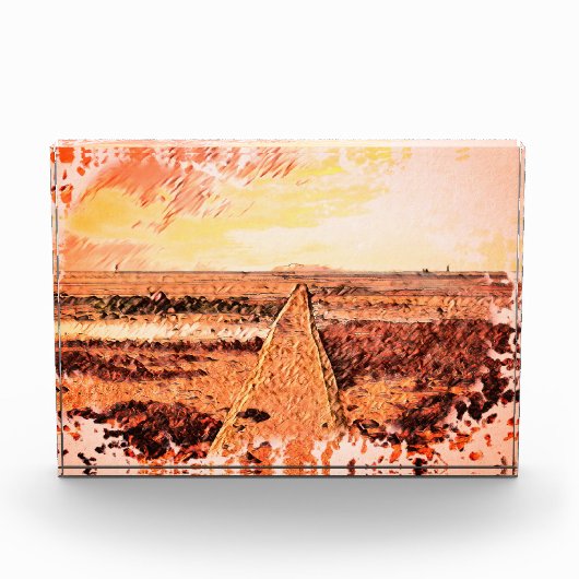 Ardrossan Beach Sunset, Scotland Fotoblokken (Voorkant)