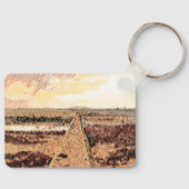 Ardrossan Beach Sunset, Scotland Sleutelhanger (Voorkant)