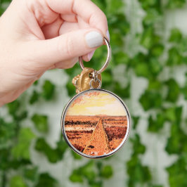 Ardrossan Beach Sunset, Scotland Sleutelhanger