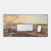 Ardrossan Beach Sunset Watercolour Bureaumat (Keyboard & Muis)