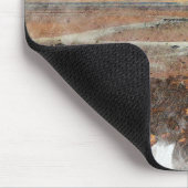 Ardrossan Beach Sunset Watercolour Muismat (Hoek)