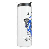 ARDS Awareness Month Ribbon Gifts Thermosbeker (Gedraaid links)