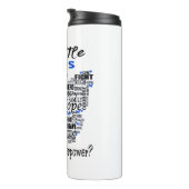 ARDS Awareness Month Ribbon Gifts Thermosbeker (Geroteerd rechts)