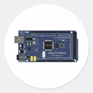 Arduino Mega Ronde Sticker