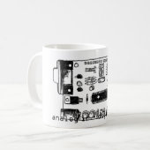 Arduino met mijn koffie koffiemok (Voorkant links)