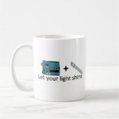 Arduino + RGB LED = Inspiratie Koffiemok (Links)