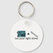 Arduino + RGB LED = Inspiratie Sleutelhanger (Voorkant)