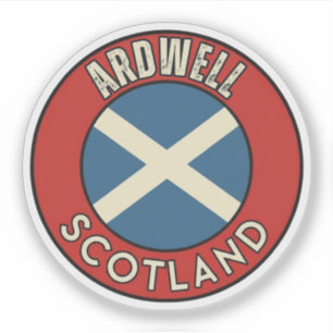 Ardwell, Schotland Sticker