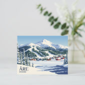 Åre Ski Resort Zweden Briefkaart (Staand voorkant)