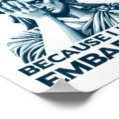 Are We Great Yet Crying Statue Of Liberty Sad Usa Poster (Hoek)