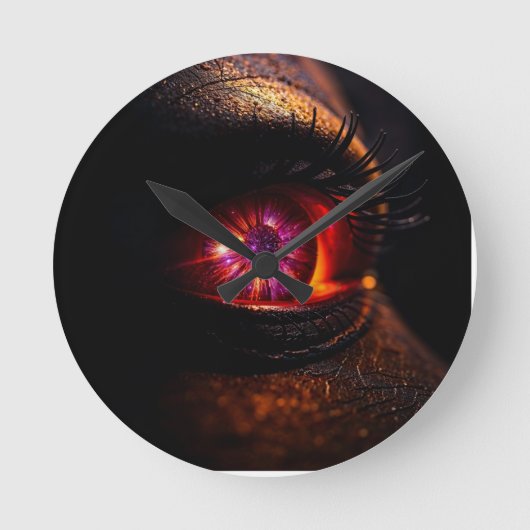 Are We Part of the Universe? – Cosmic Eye Mystical Ronde Klok (Voorkant)