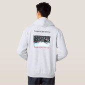 Are you coming to the next John Kapuzen-Sweatshirt Hoodie (Achterkant volledig)
