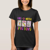 Are You Fall-o-ween Directions Funny Teacher Hallo T-shirt (Voorkant)
