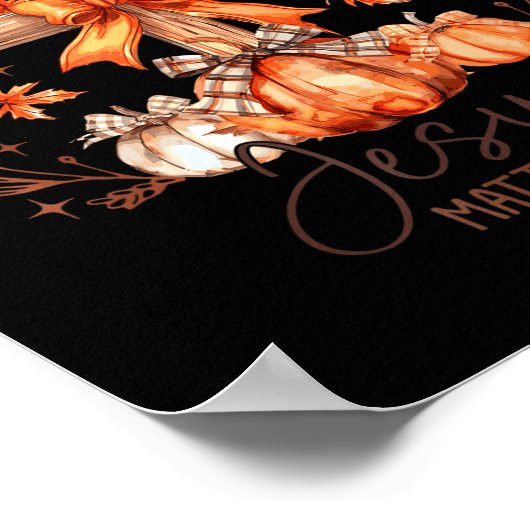 Are You Fall-o-ween Jesus Halloween Soky Season Pu Poster (Hoek)