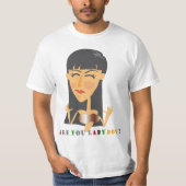 Are you ladyboy ? t-shirt (Voorkant)