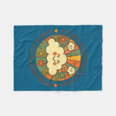 Are You Overthinking About What I'm Overthinking A Fleece Deken (Voorkant (Horizontaal))