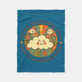 Are You Overthinking About What I'm Overthinking A Fleece Deken (Voorkant)