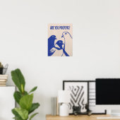 Are You Pooping Art Print Funny Bathroom Wall Art (Thuiskantoor)