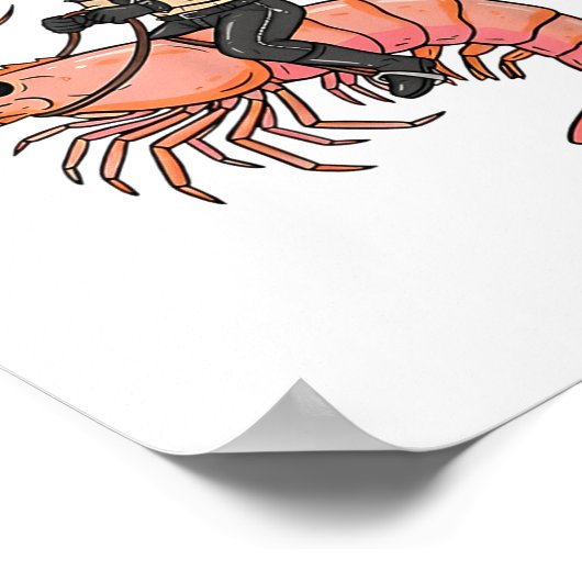 Are You Ready For Gimp On A Shrimp Poster (Hoek)