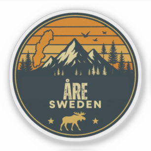 Åre, Zweden Sverige Sticker