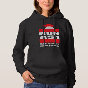 Area 51 5K Fun Run A51 Break Into Area 51 UFO Buit Hoodie