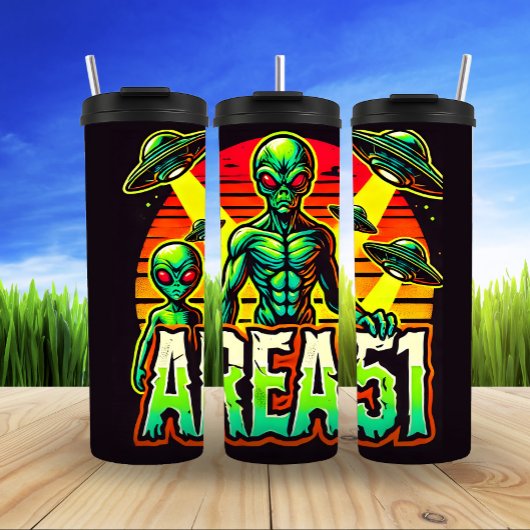 Area 51: Alien Arrival Graphic Thermosbeker