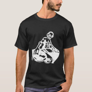 Area-51 Alien Dj Platenspeler Music Lazy Space Hal T-shirt